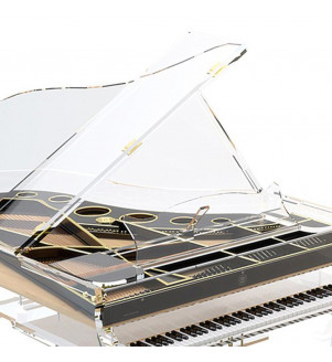 Crystal Grand Piano Steiner GP-168A w. Self Player System - 2