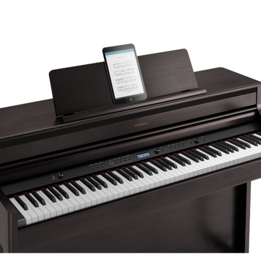 Roland HP702CH Digital Piano - Charcoal Black