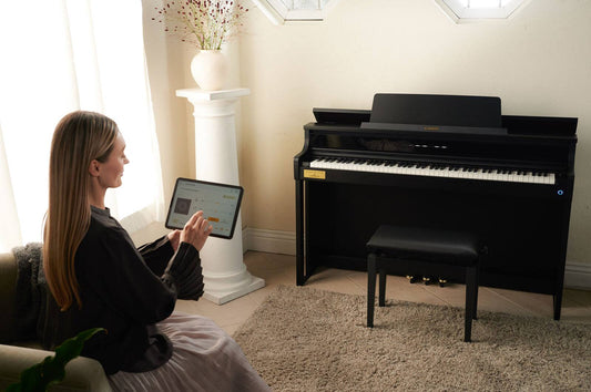 CASIO DIGITAL PIANO  AP-750BK DEVELPOED IN COLABORATION WITH C.BECHSTEIN