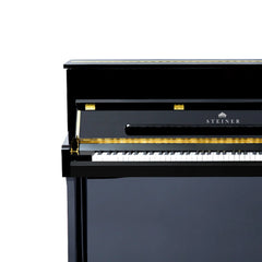 Steiner HU-110E Upright Piano - Black