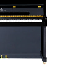 Steiner HU-110E Upright Piano - Black